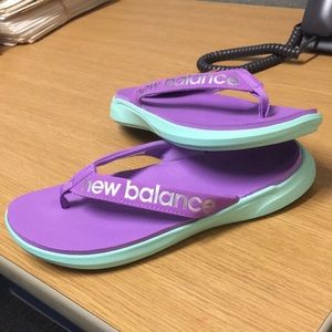 New Balance comfort foam sneaker flip-flop